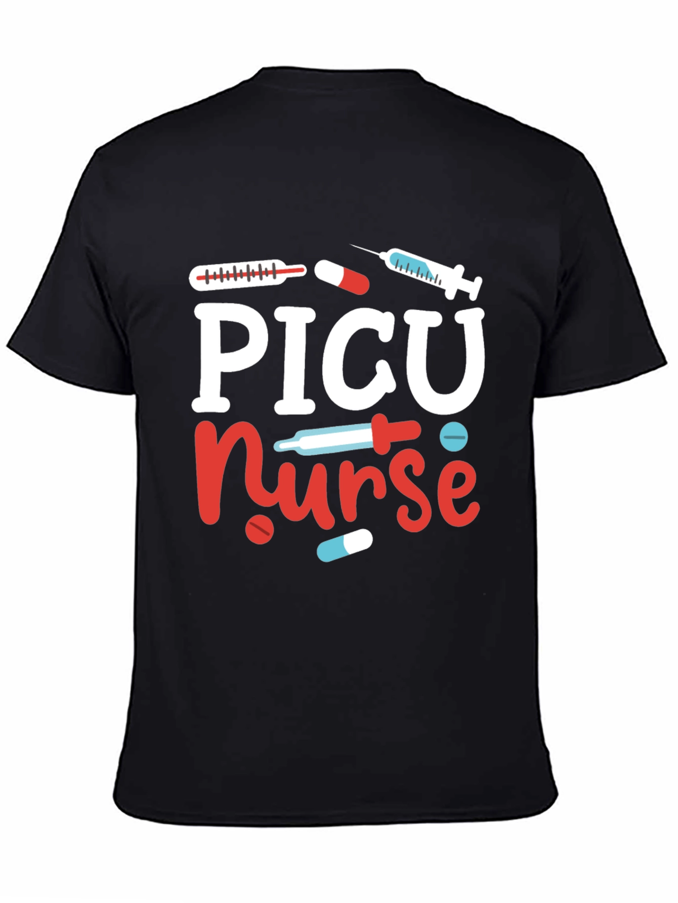 PICU Nurse T-Shirt - Medical Staff Apparel