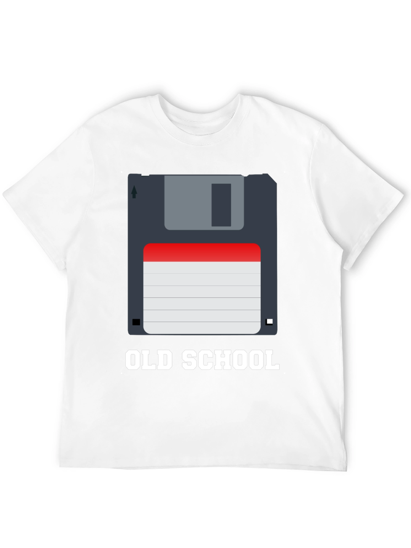 Retro Old School Floppy Disk T-Shirt