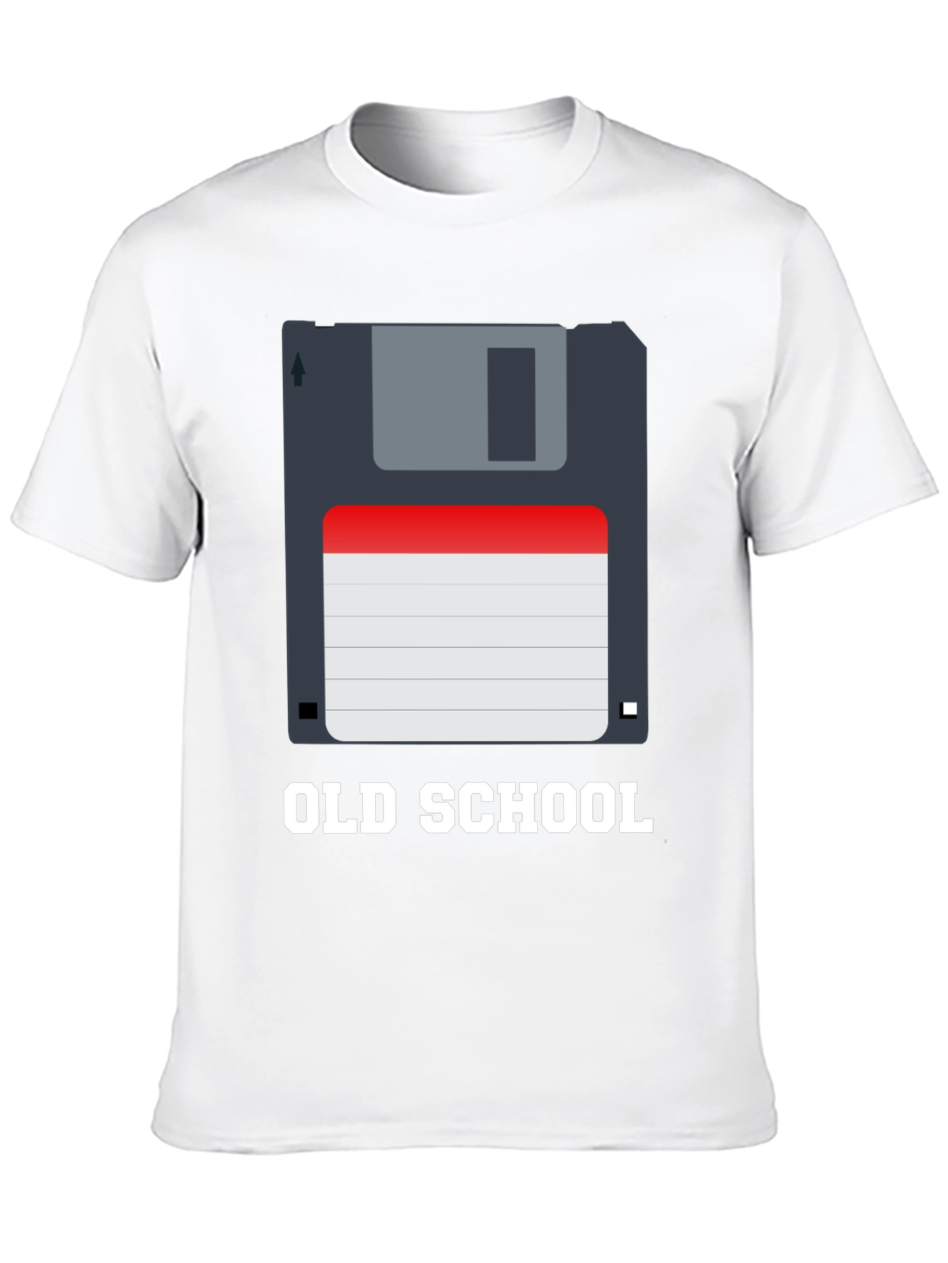Retro Old School Floppy Disk T-Shirt