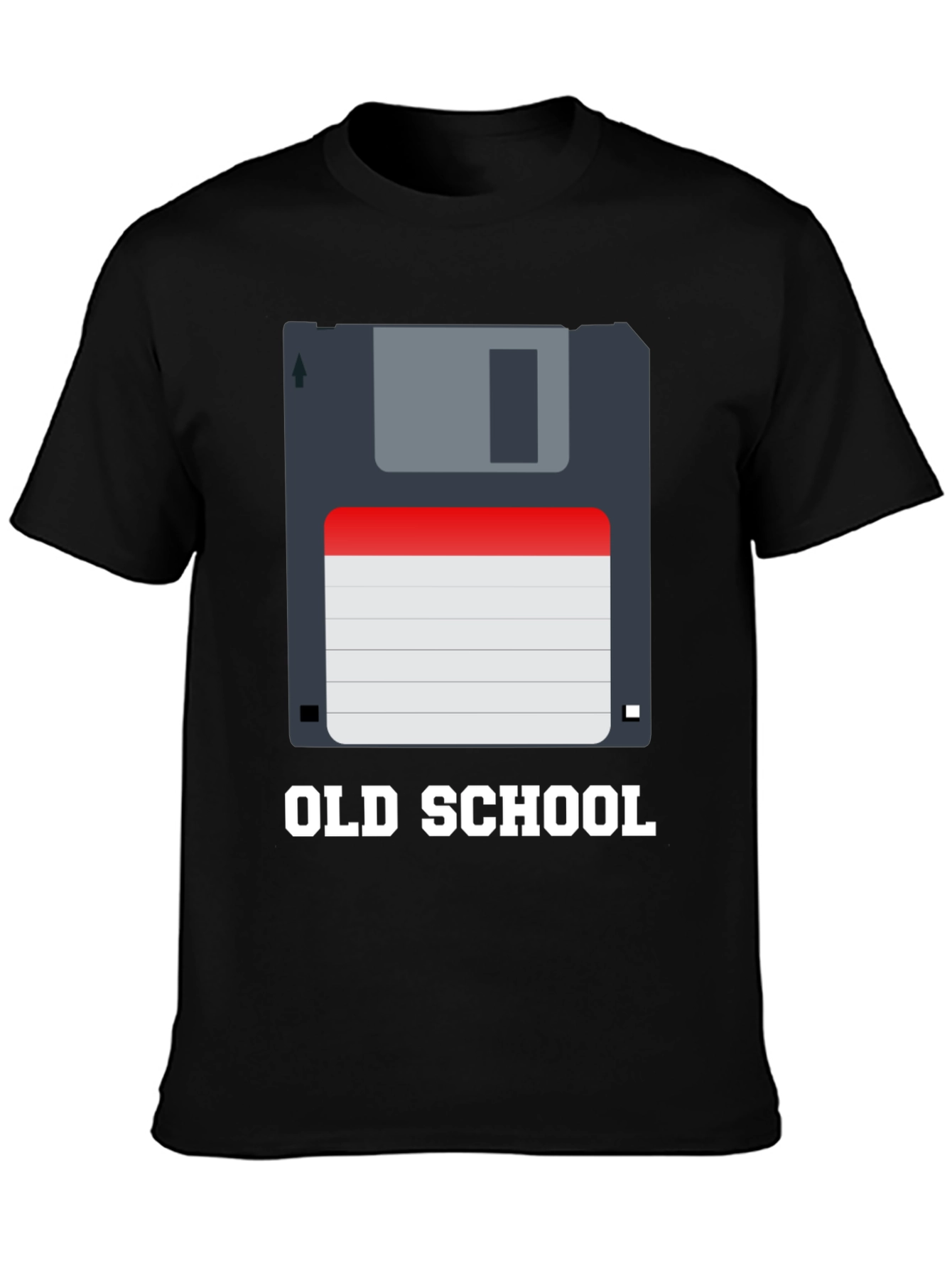 Retro Old School Floppy Disk T-Shirt