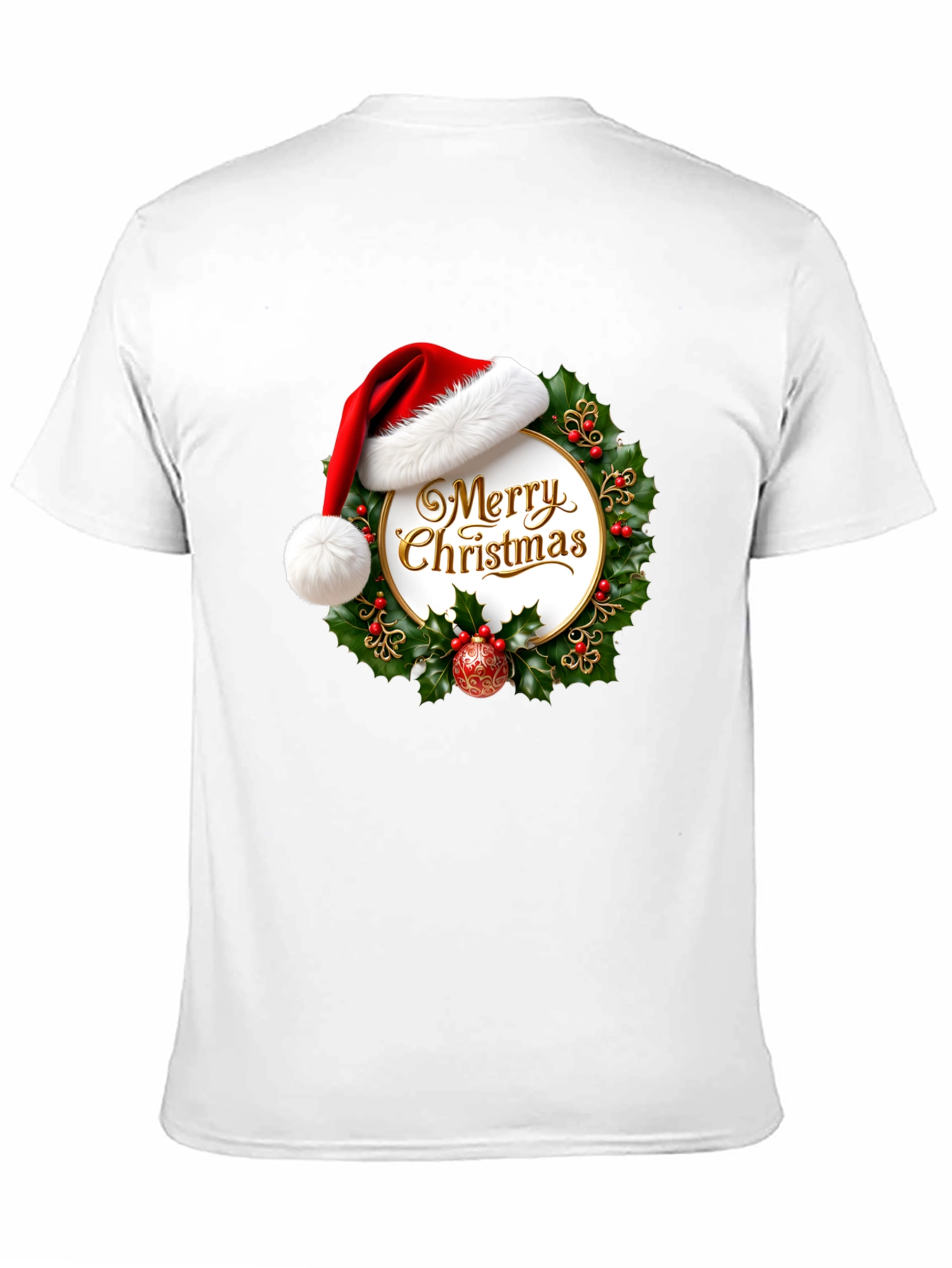 Festive Christmas T-Shirt - Holiday Season Apparel