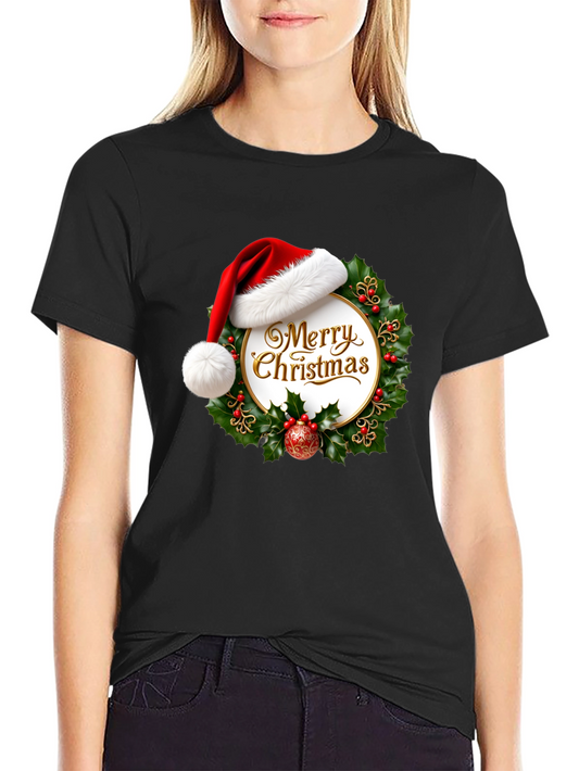 Festive Christmas T-Shirt - Holiday Season Apparel