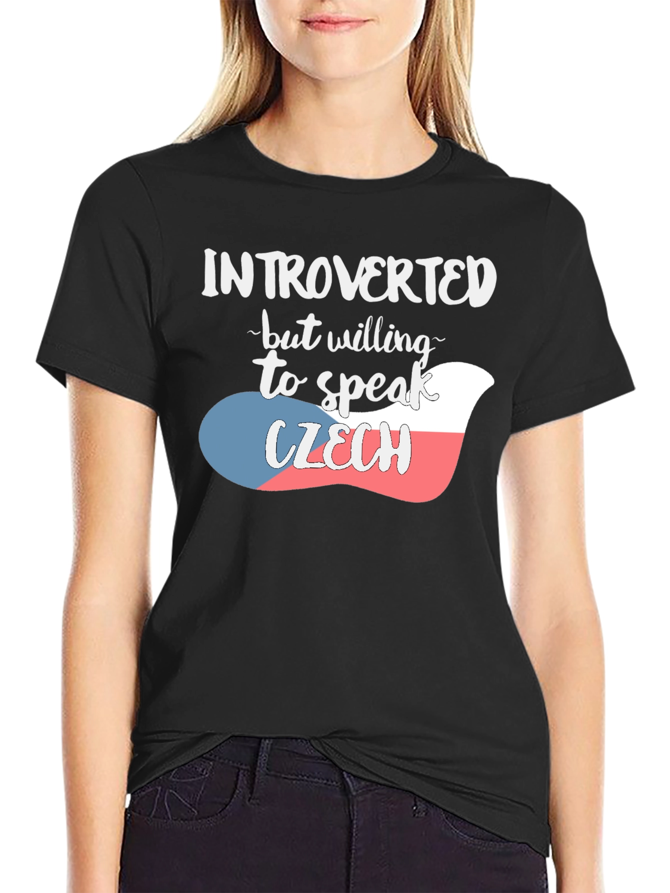 Introverted Czech Flag T-Shirt