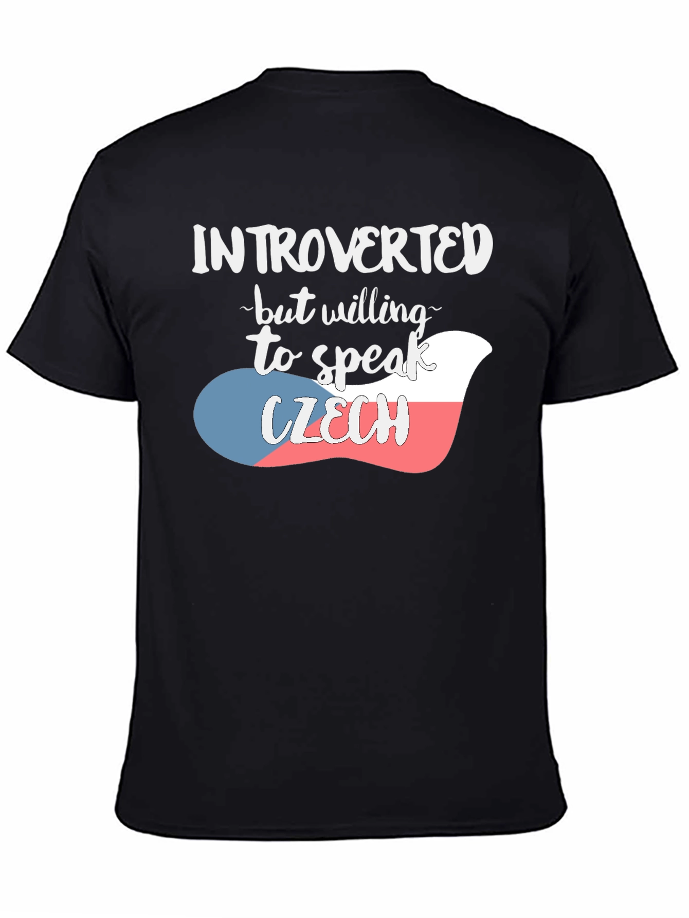 Introverted Czech Flag T-Shirt
