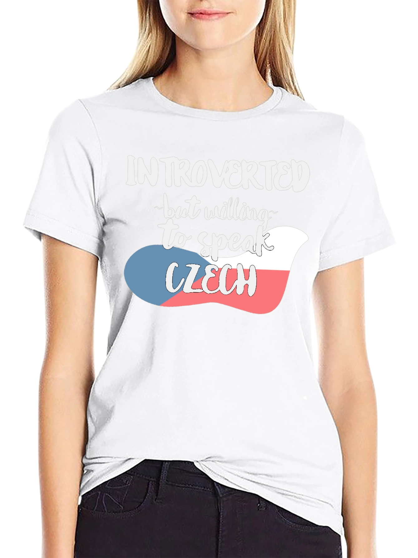 Introverted Czech Flag T-Shirt