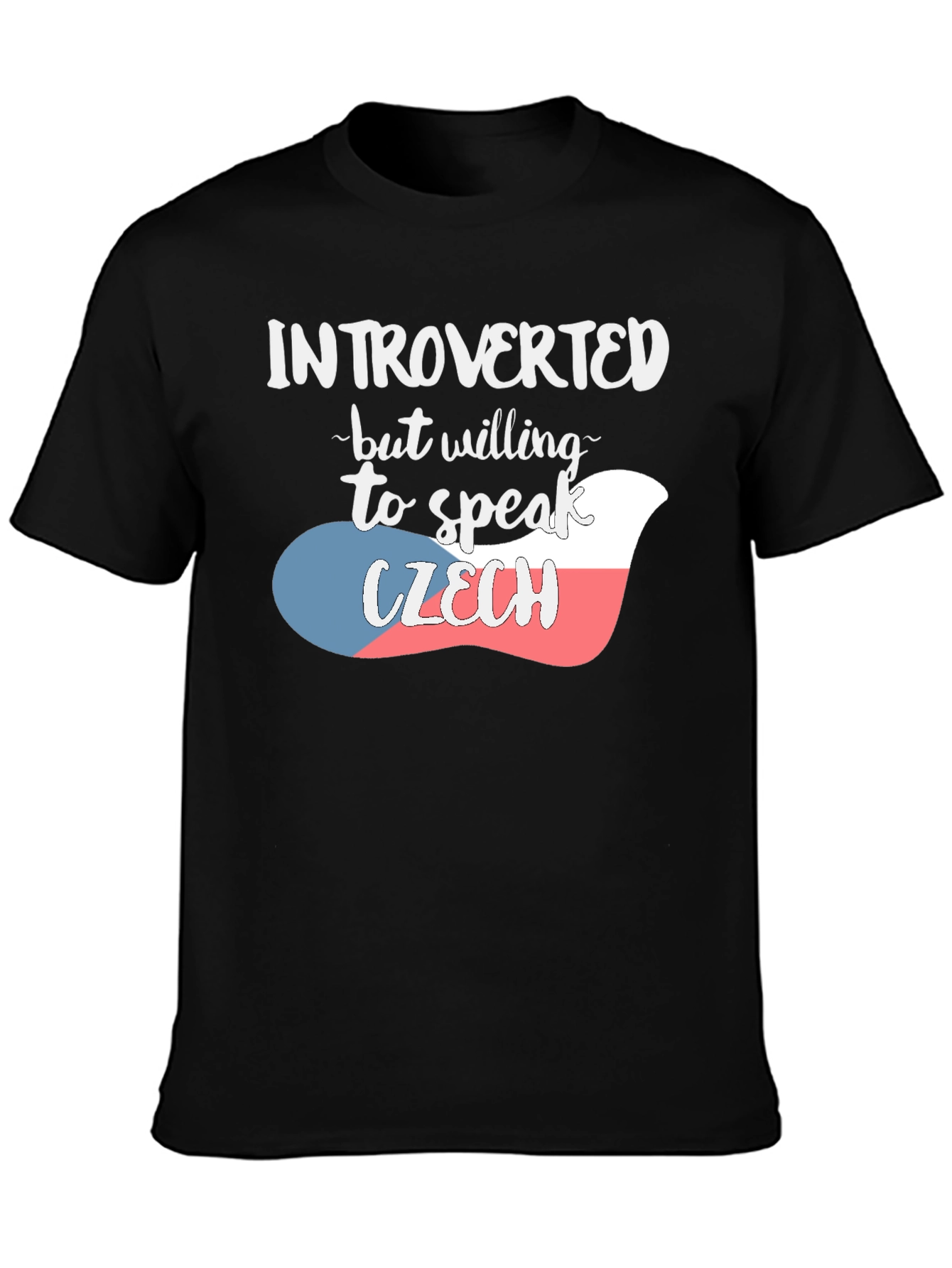 Introverted Czech Flag T-Shirt