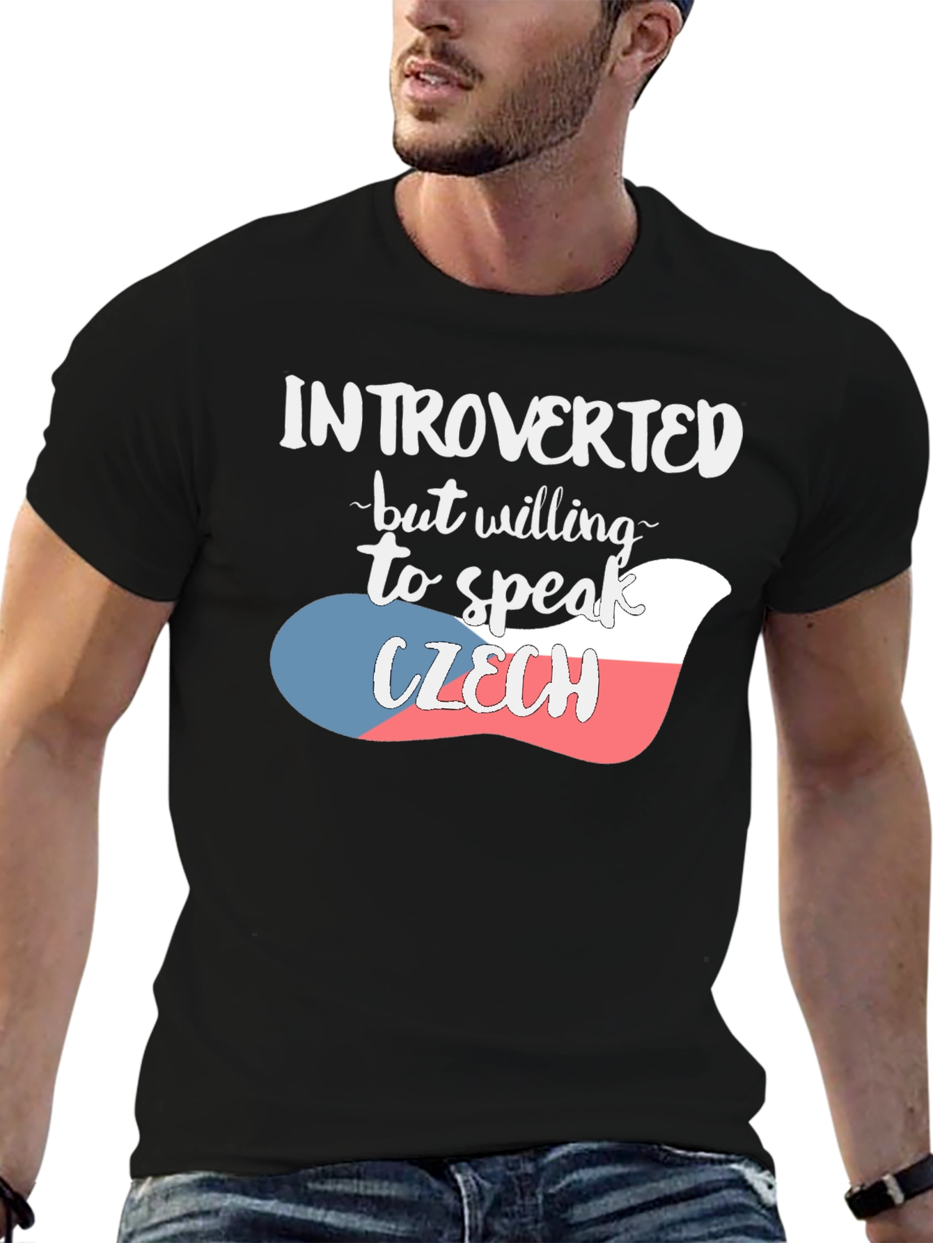 Introverted Czech Flag T-Shirt