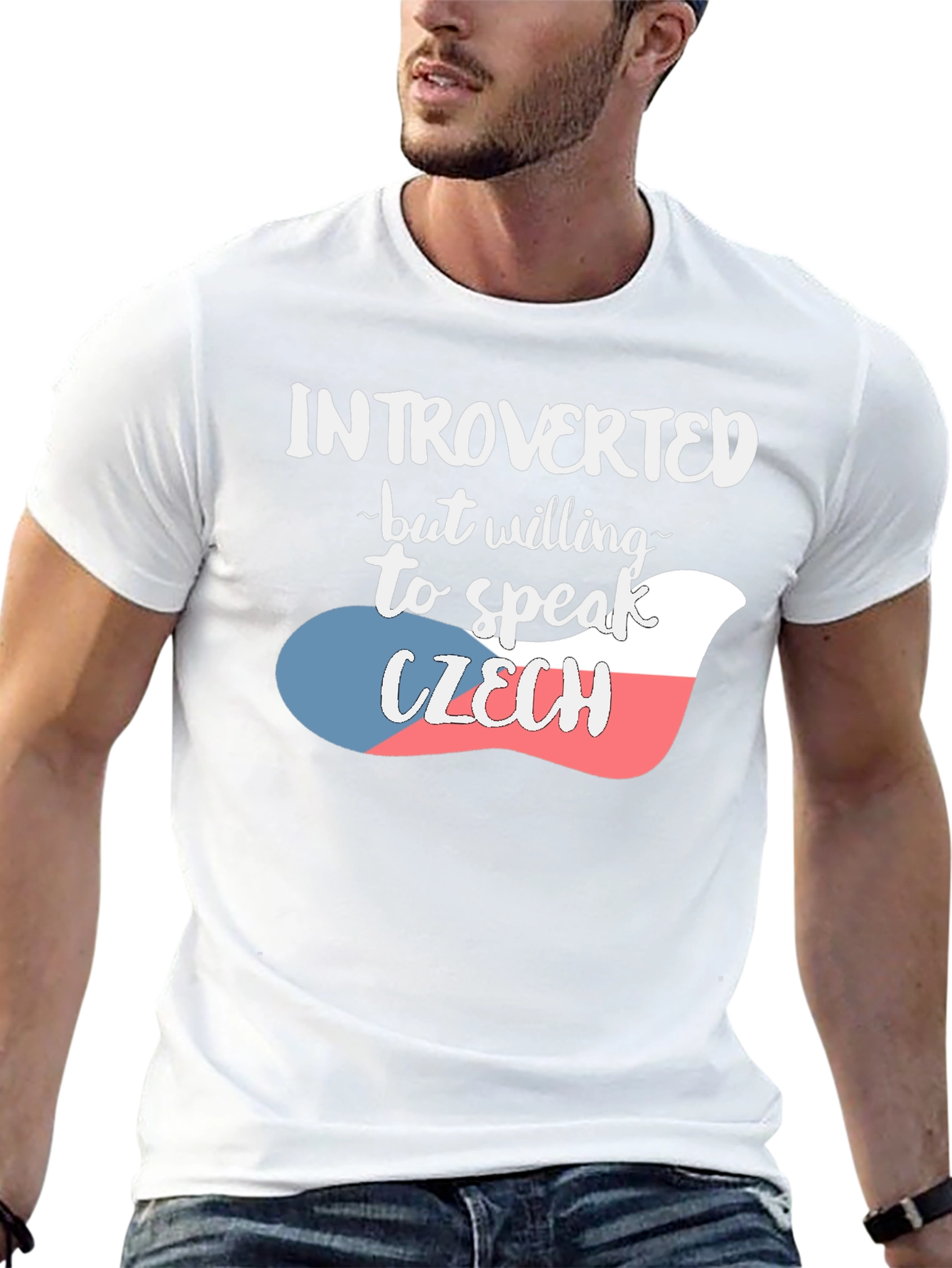 Introverted Czech Flag T-Shirt