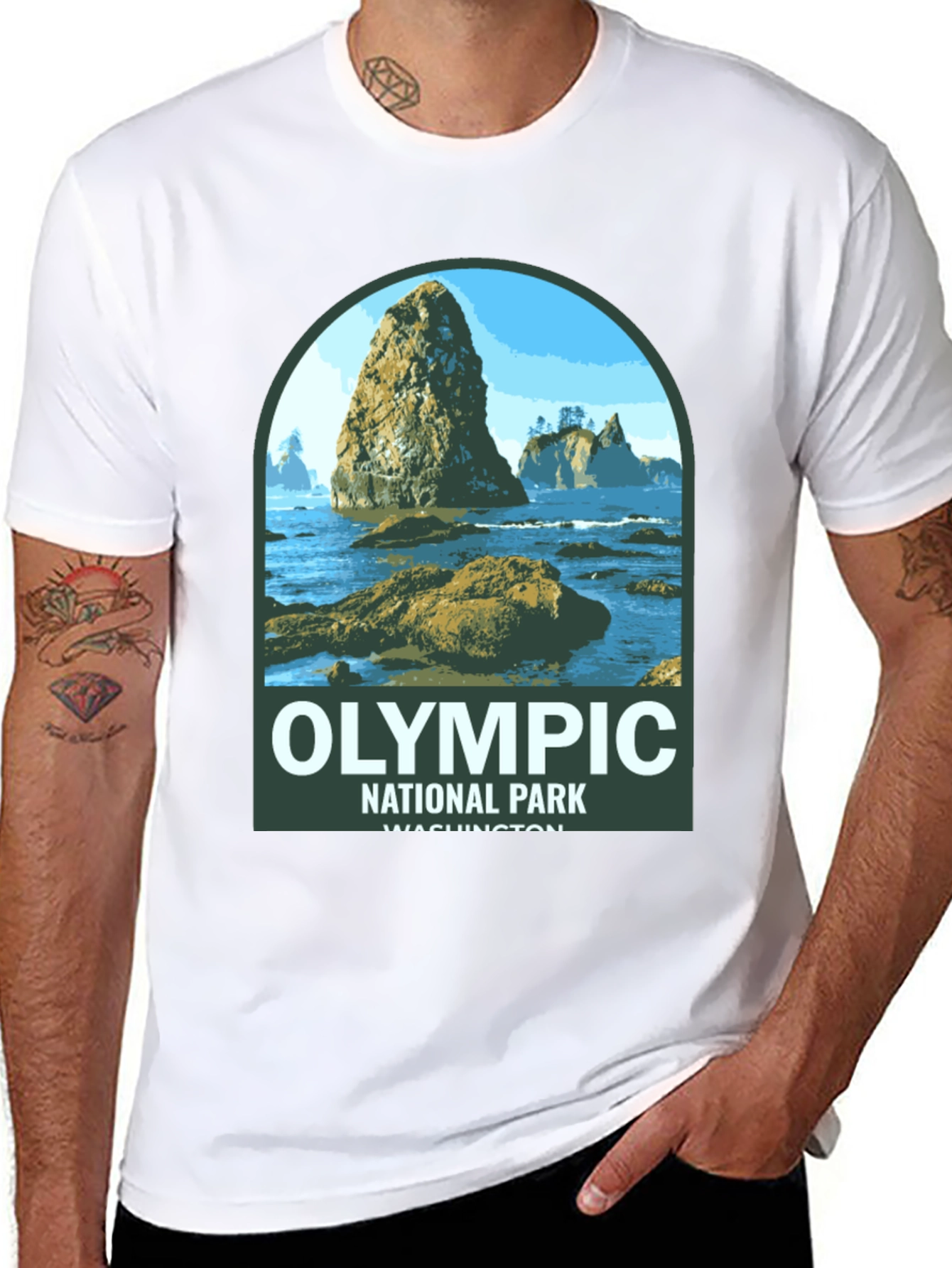 Olympic National Park Graphic Tee
