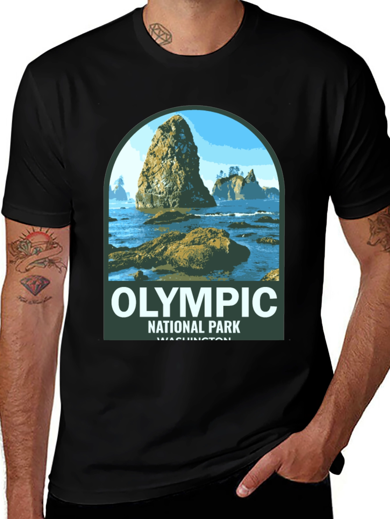 Olympic National Park Graphic Tee