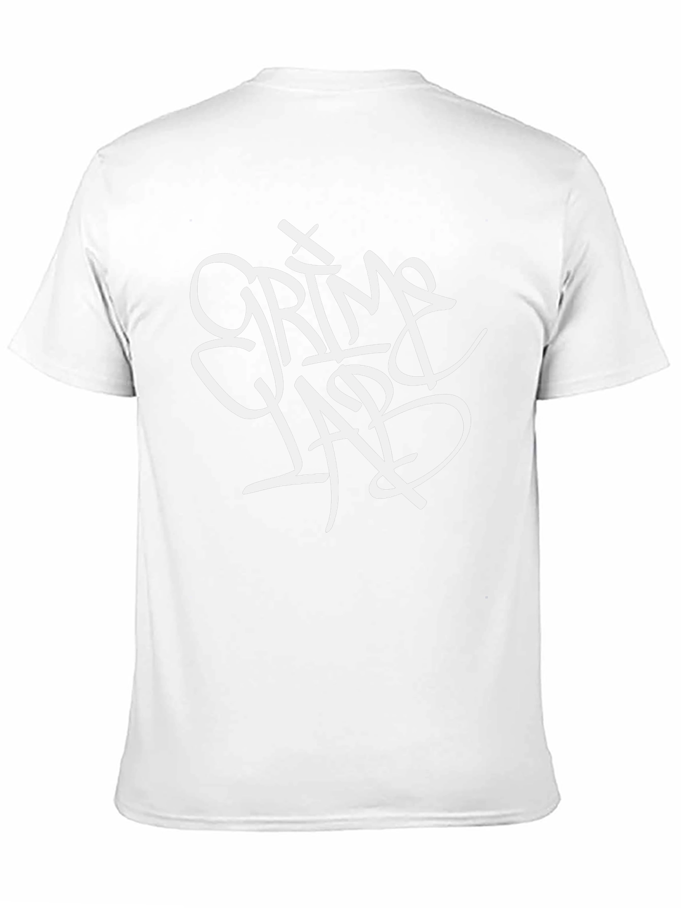 Grim Lab Black T-Shirt - Graffiti Style Design