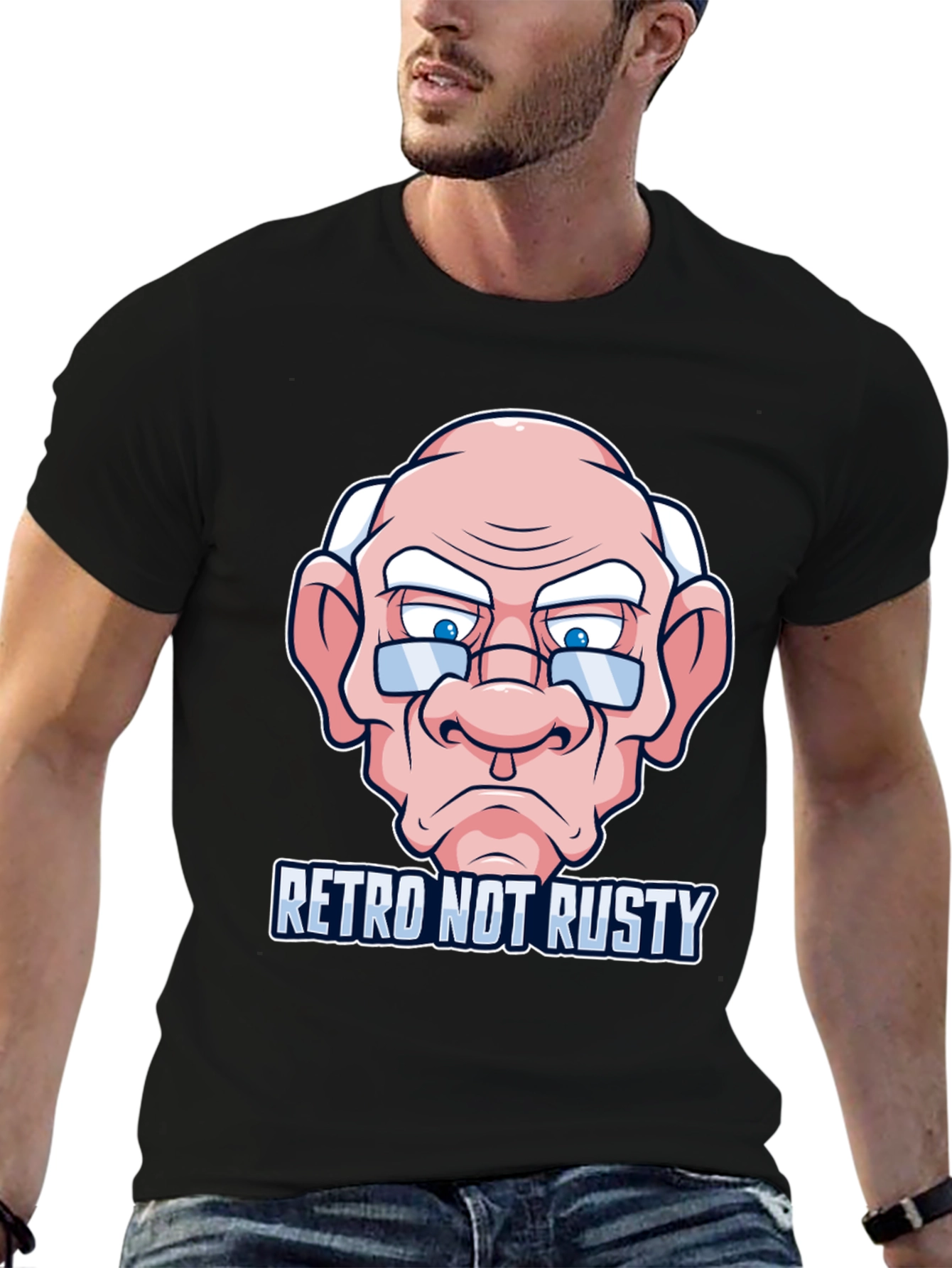Retro Not Rusty Graphic T-Shirt