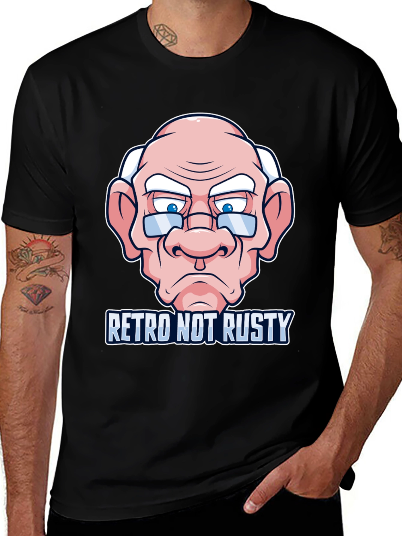 Retro Not Rusty Graphic T-Shirt