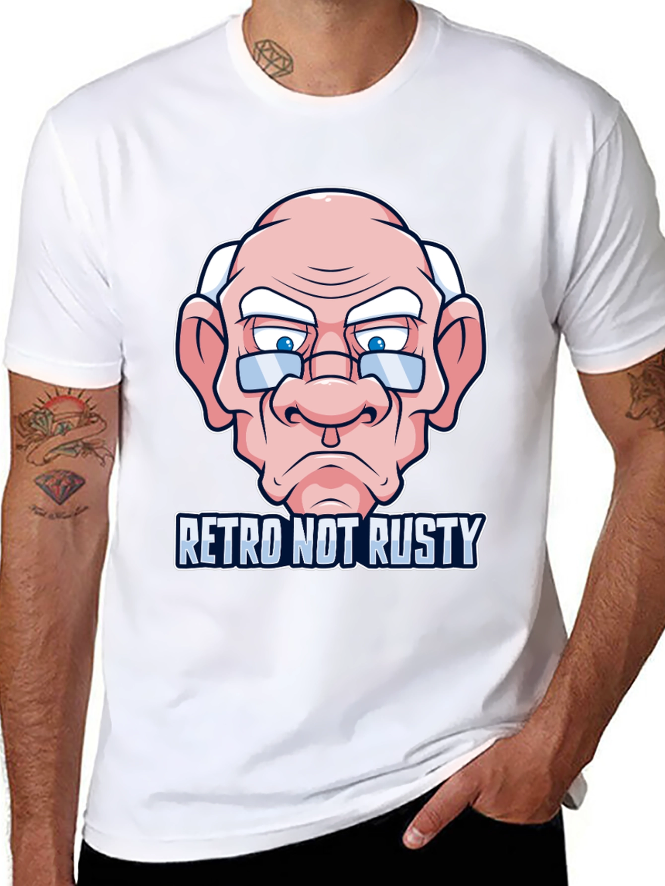 Retro Not Rusty Graphic T-Shirt