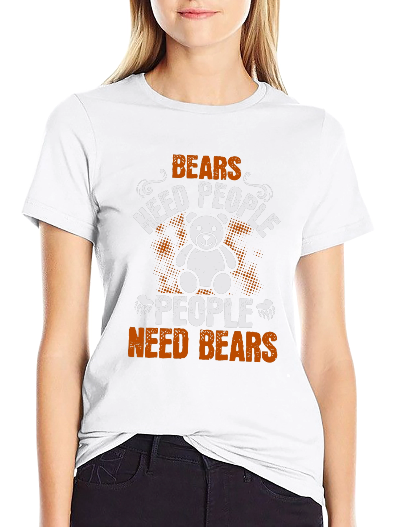 Bears Need People Graphic T-Shirt