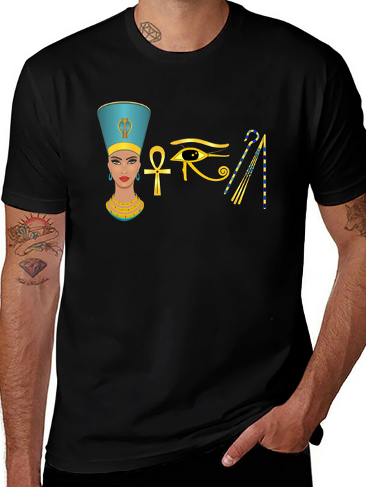 Egyptian Nefertiti Graphic Tee