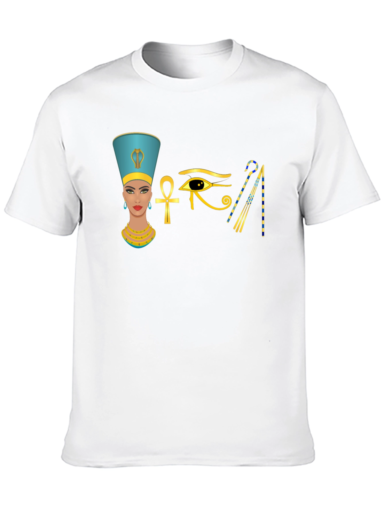 Egyptian Nefertiti Graphic Tee