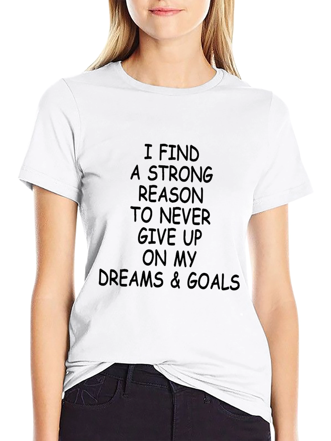 Motivational Graphic T-Shirt: Strong Reason