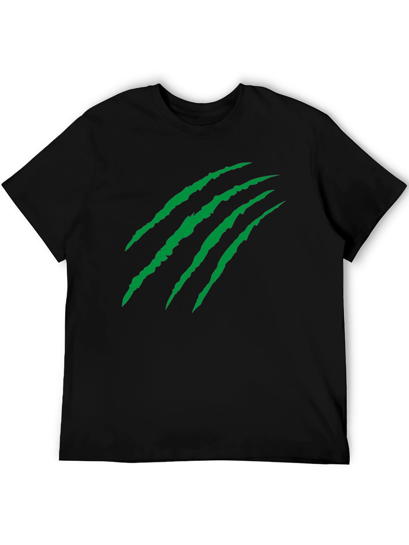 Mens Black Claw Graphic Tee - Casual Style