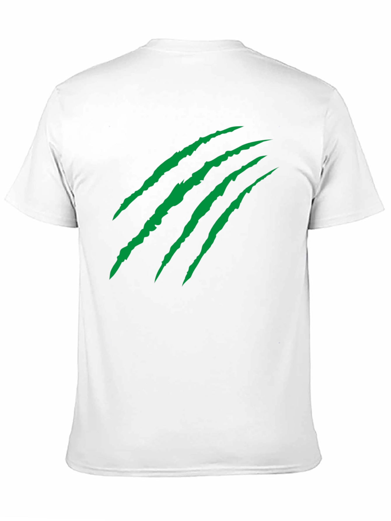 Mens Black Claw Graphic Tee - Casual Style