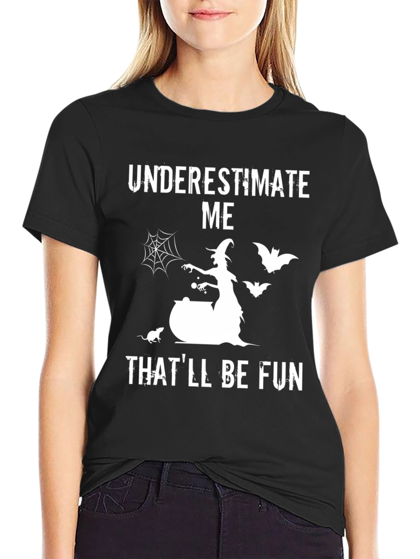 Underestimate Me Halloween T-Shirt
