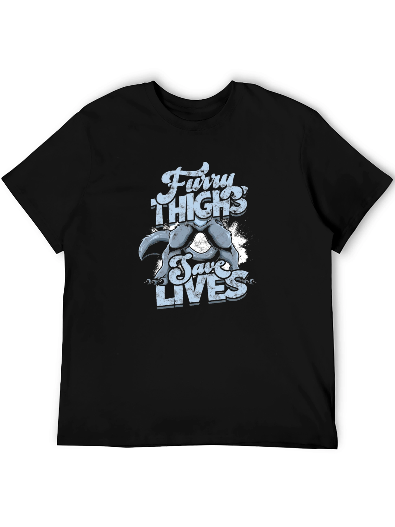 Furry Thighs Save Lives Graphic T-Shirt