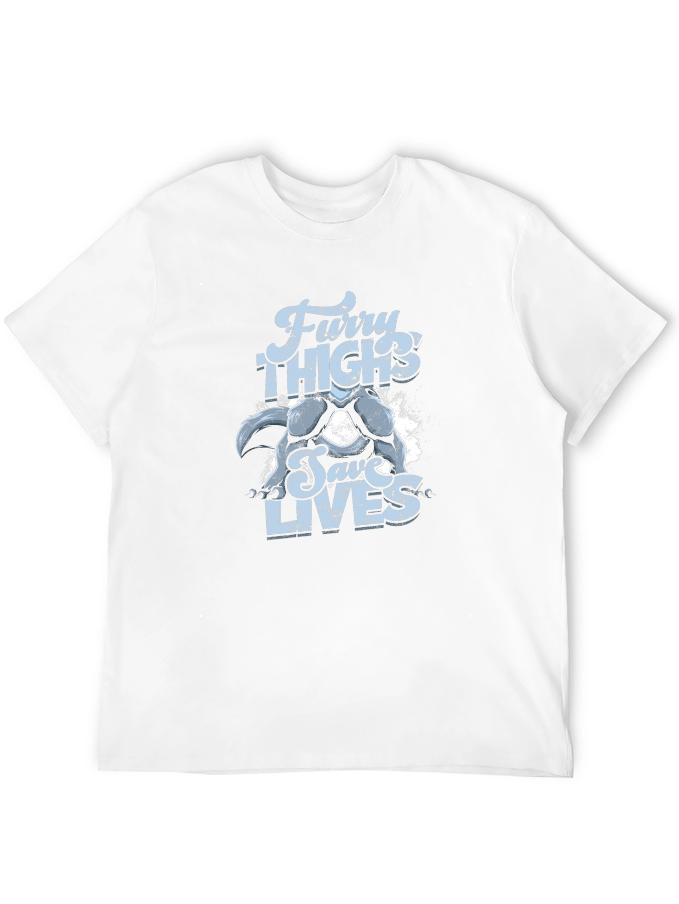 Furry Thighs Save Lives Graphic T-Shirt