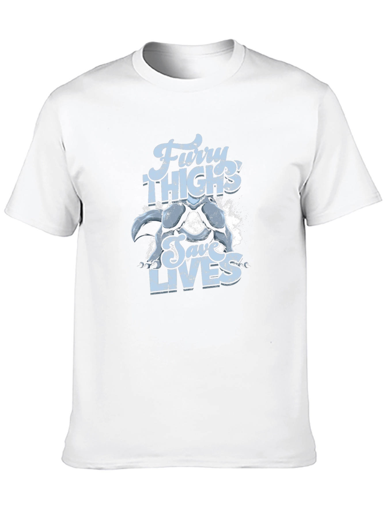 Furry Thighs Save Lives Graphic T-Shirt