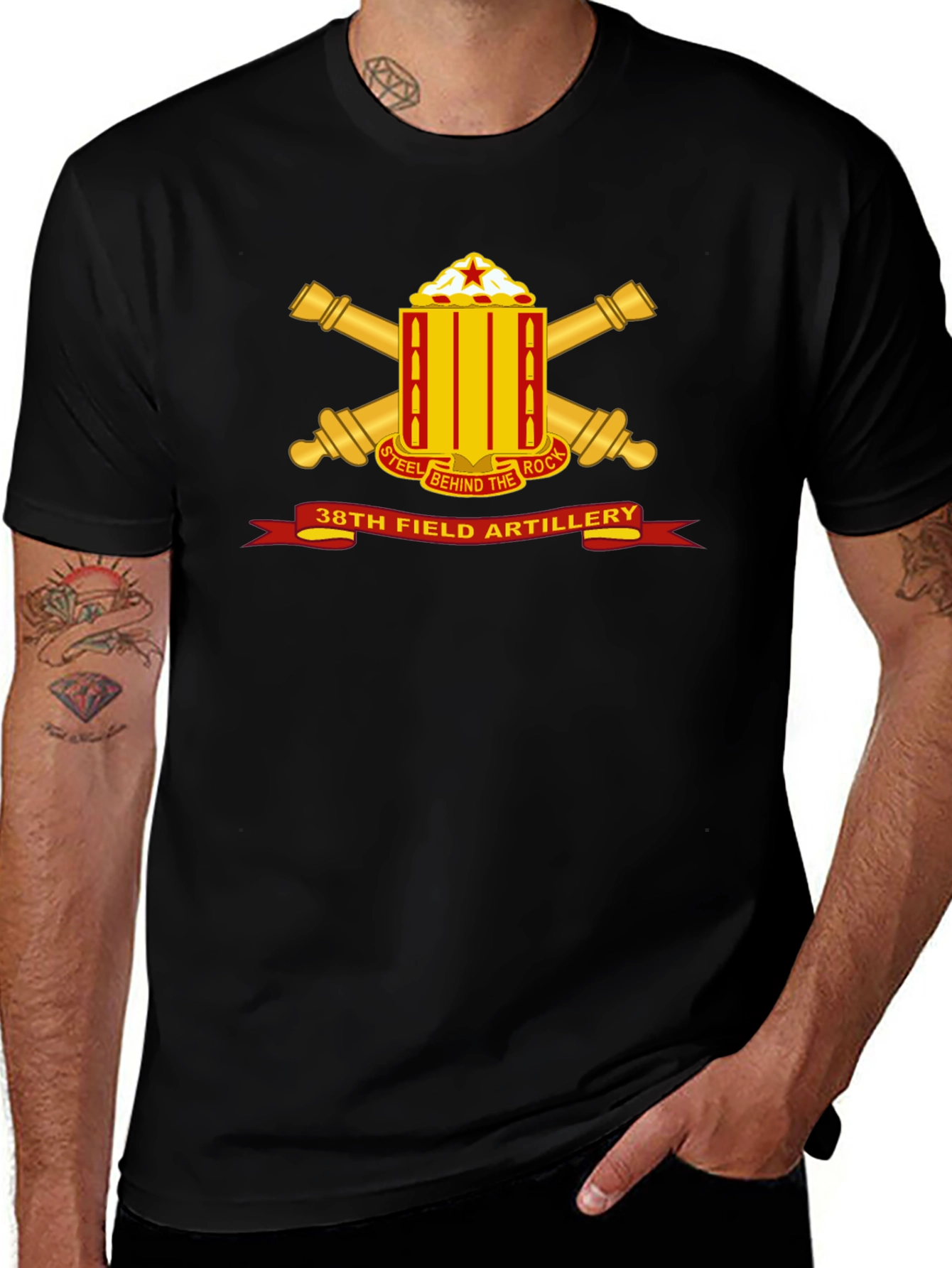 38th Field Artillery T-Shirt - Military Pride Apparel