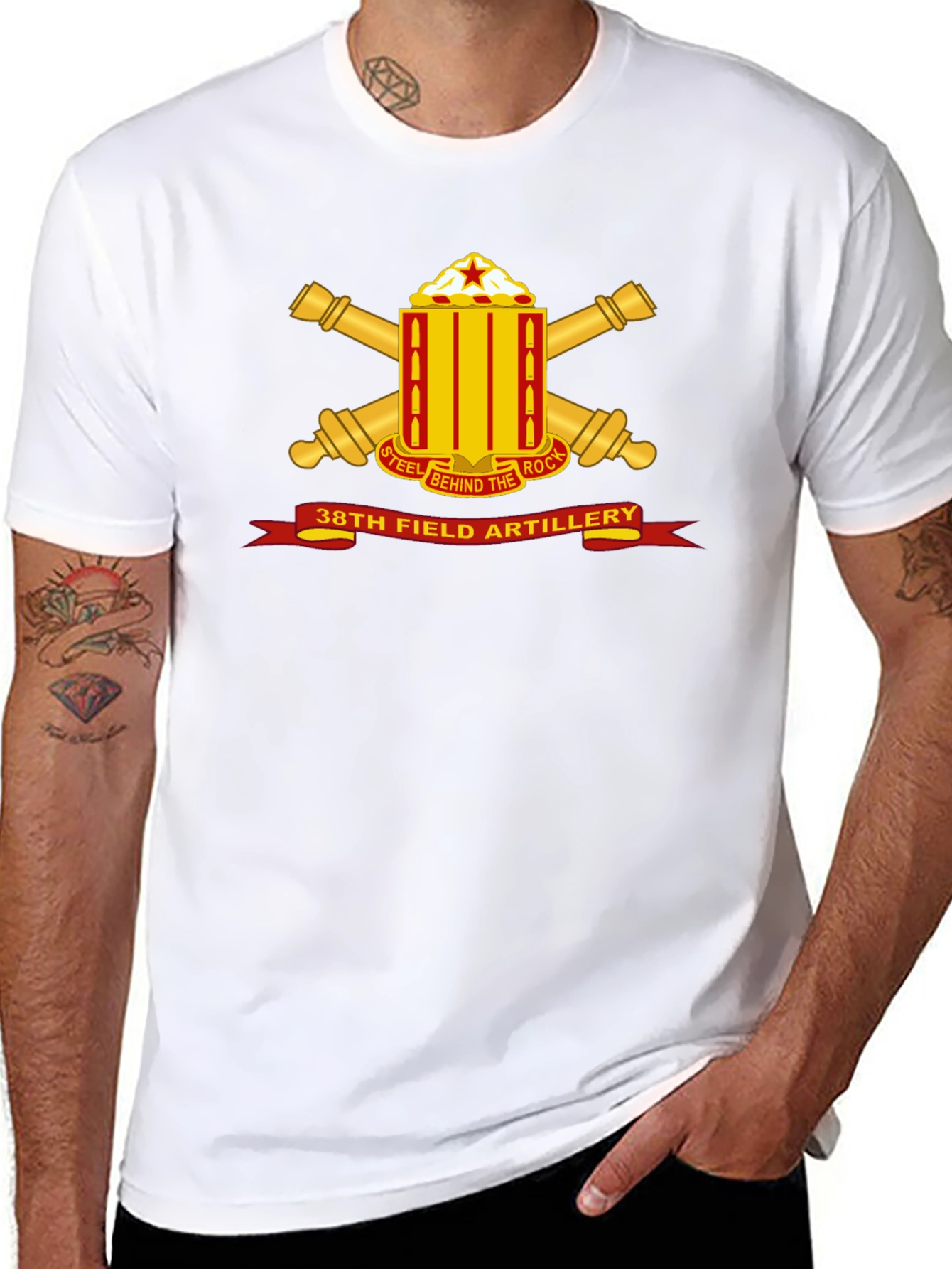 38th Field Artillery T-Shirt - Military Pride Apparel