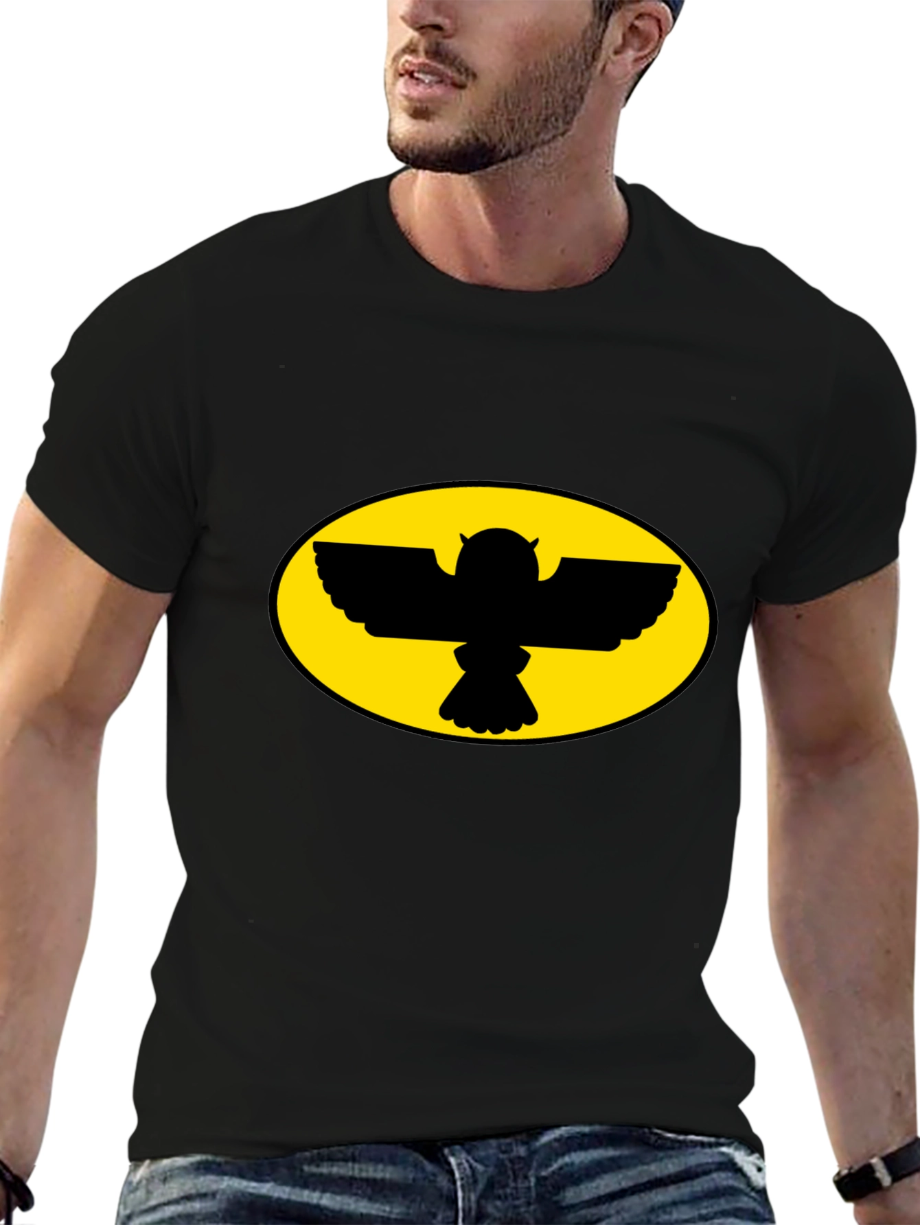Court of Owls Black Graphic Tee