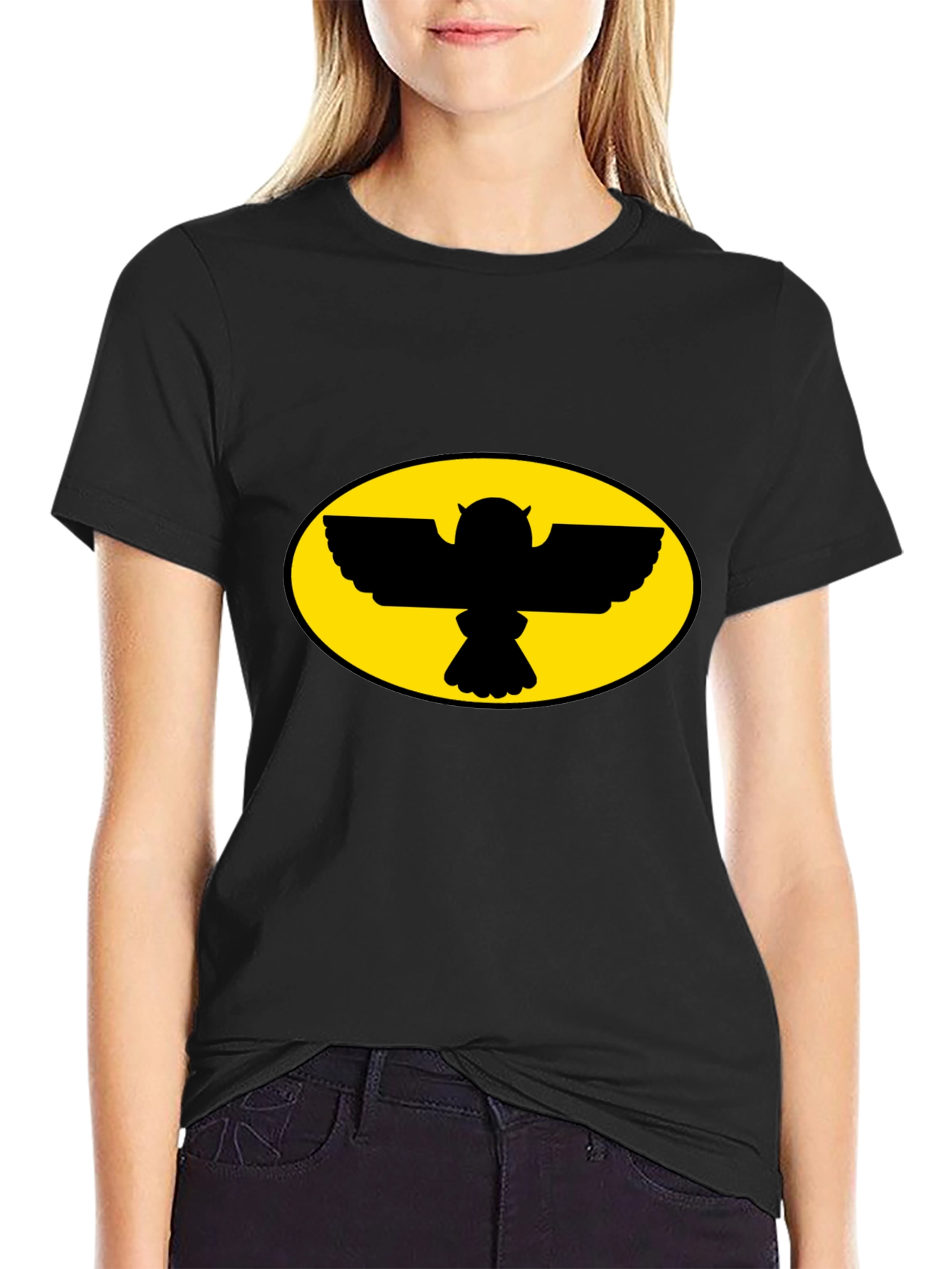 Court of Owls Black Graphic Tee