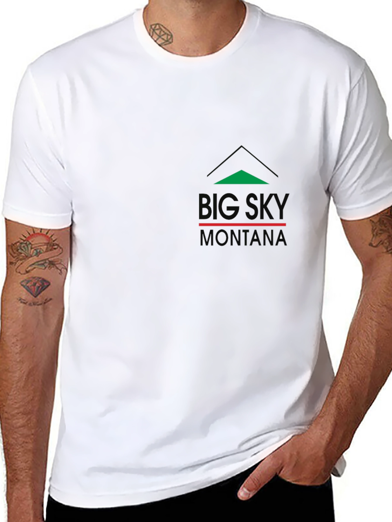 Big Stack Money Graphic Tee - Black