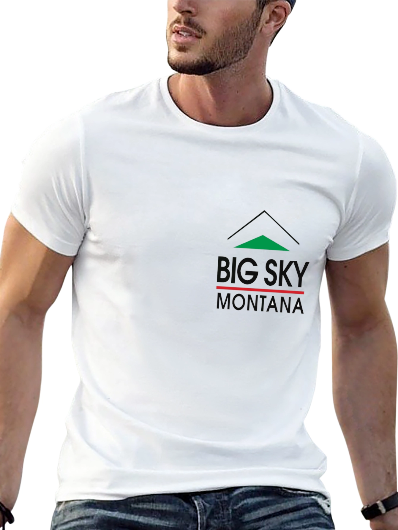 Big Stack Money Graphic Tee - Black