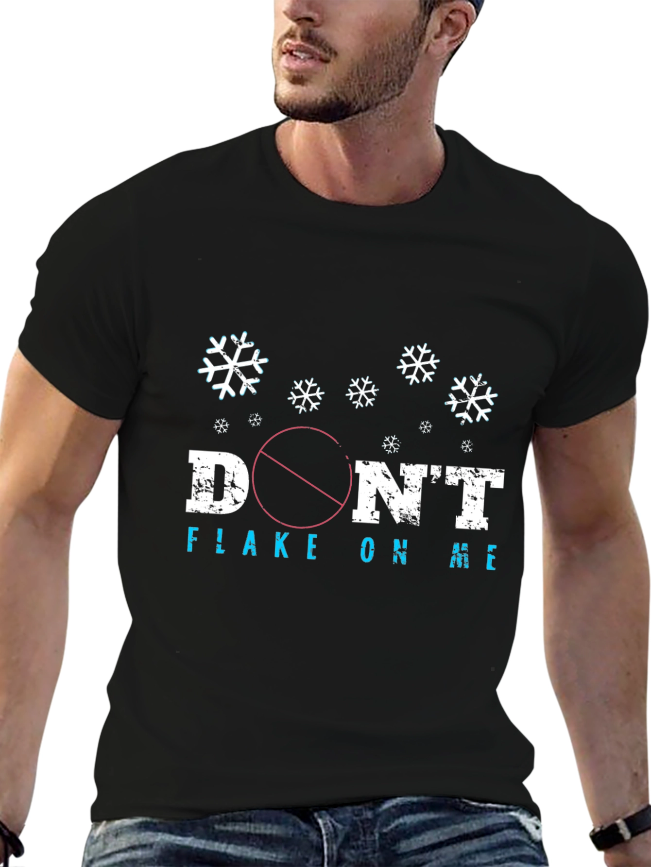 Dont Flake On Me Graphic Tee Shirt