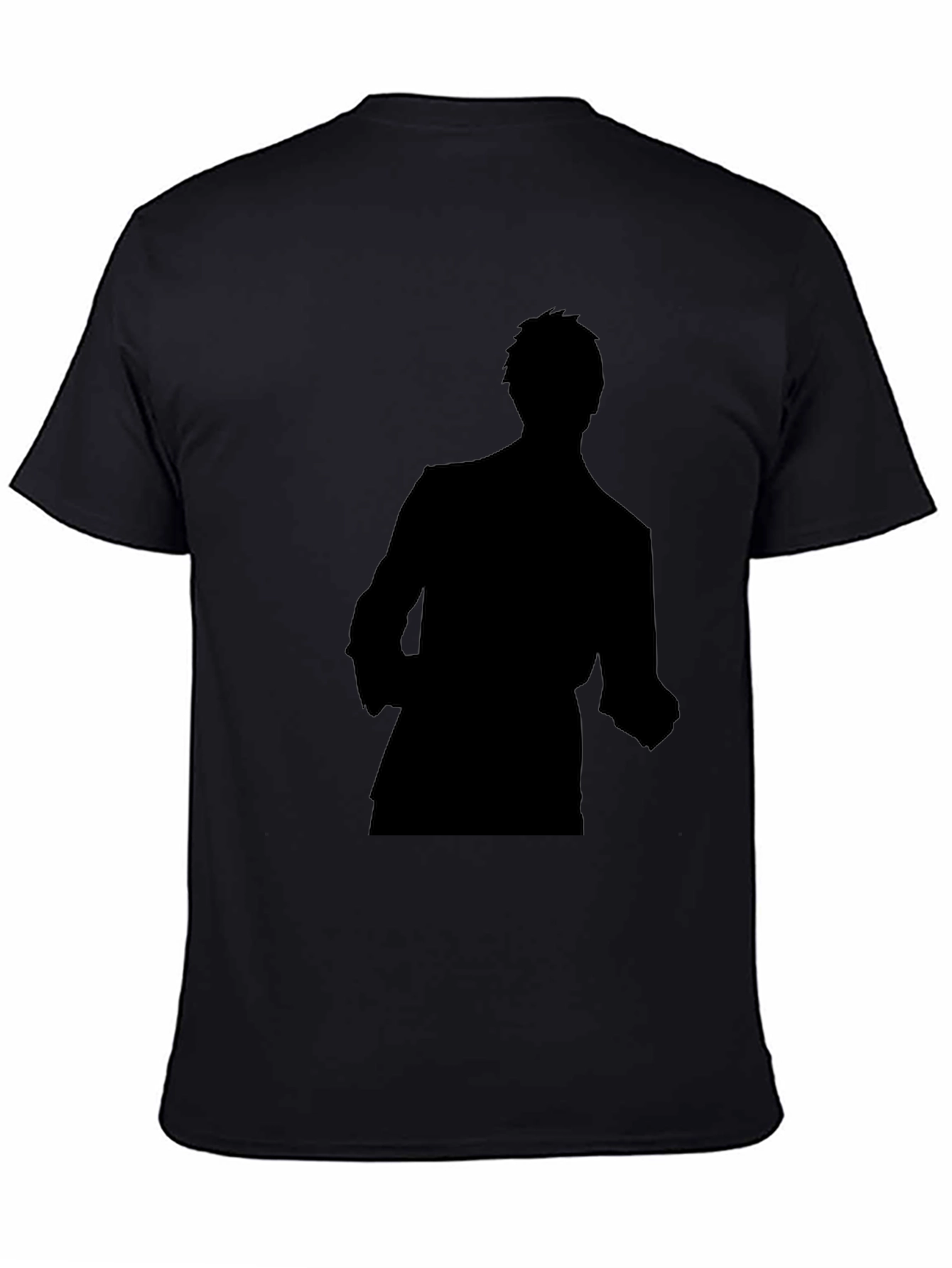 Black Silhouette Graphic T-Shirt