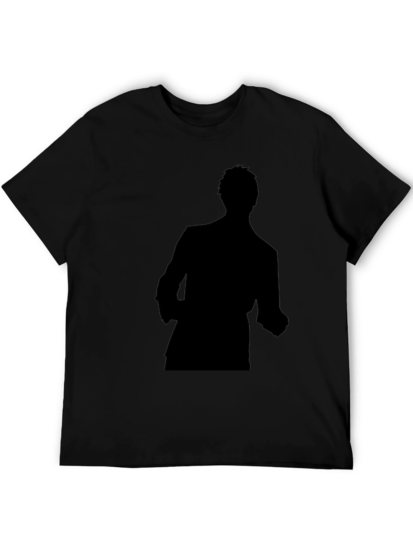 Black Silhouette Graphic T-Shirt