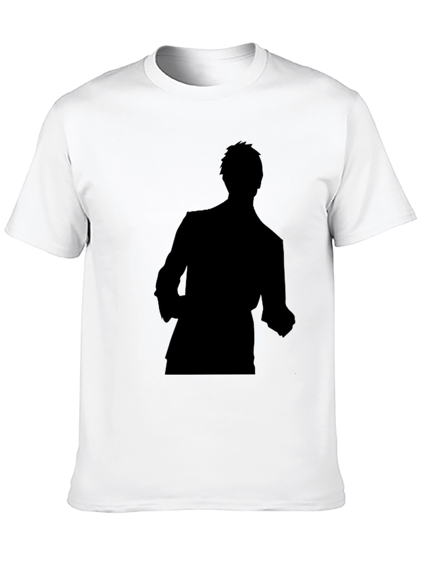 Black Silhouette Graphic T-Shirt