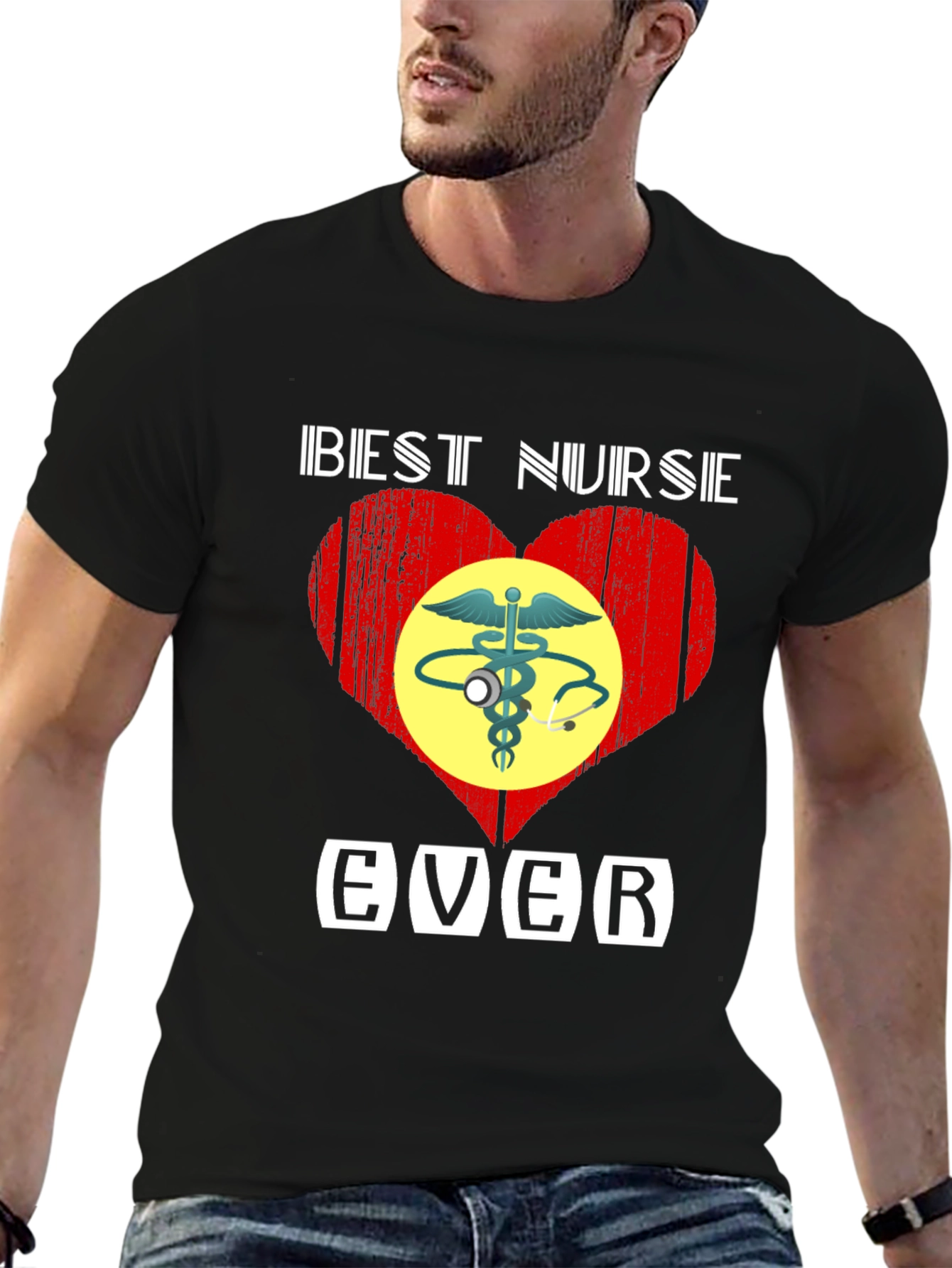Best Nurse Ever Graphic T-Shirt