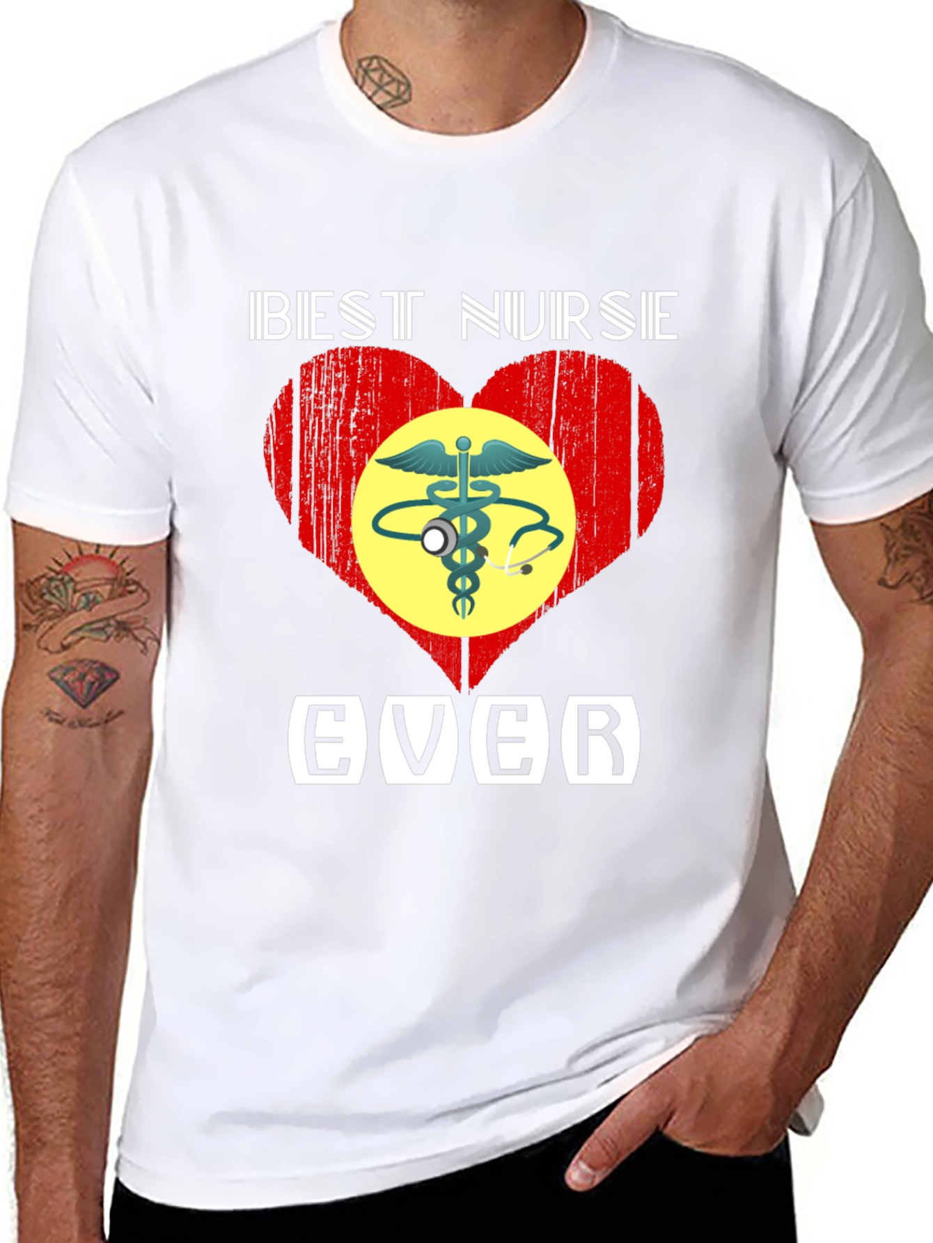 Best Nurse Ever Graphic T-Shirt