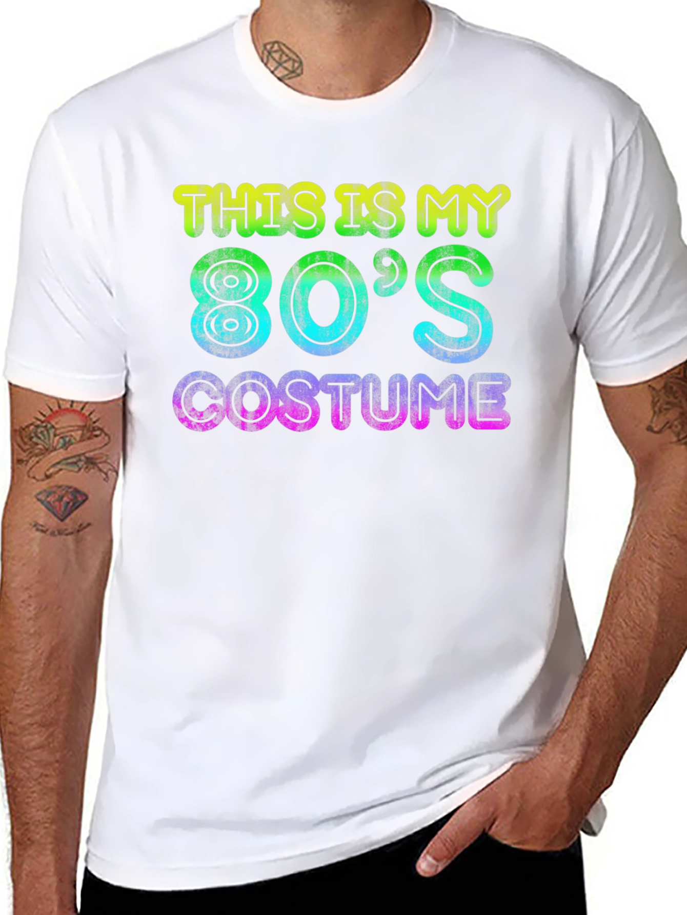 80s Costume T-Shirt - Retro Party Outfit