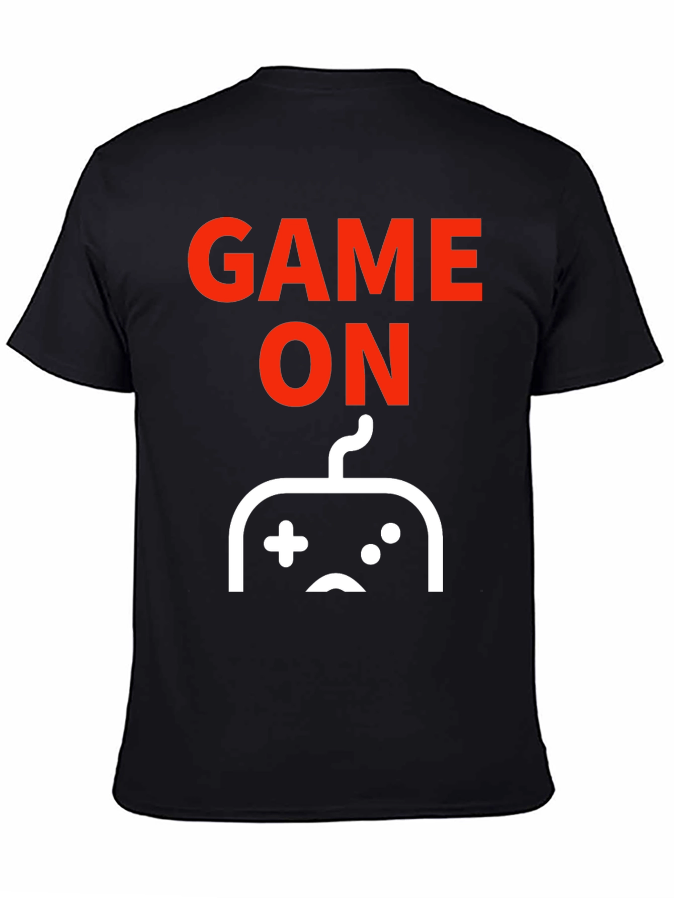 Game On Black T-Shirt - Gamer Apparel