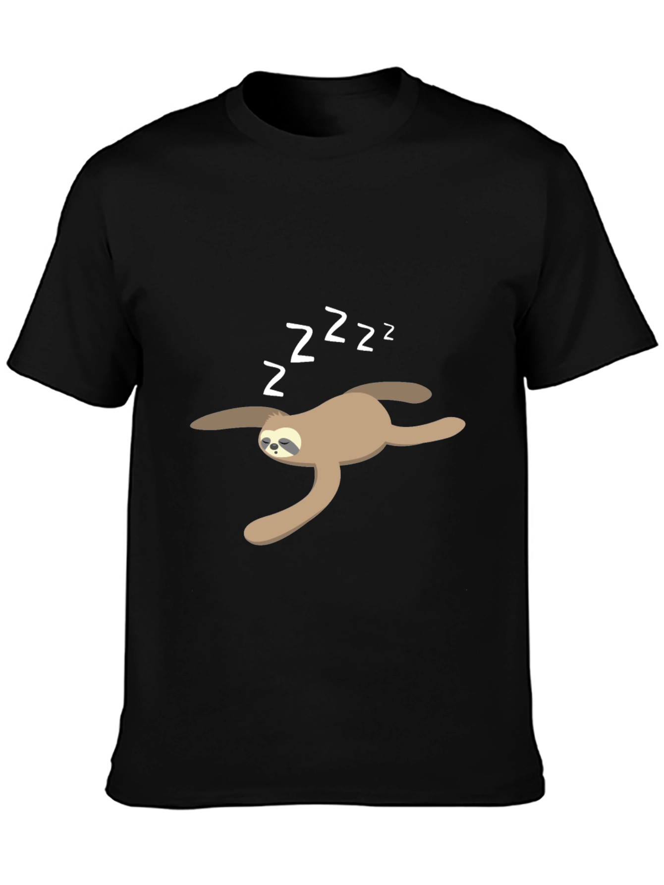 Sleeping Sloth T-Shirt - Cute Lazy Animal Tee