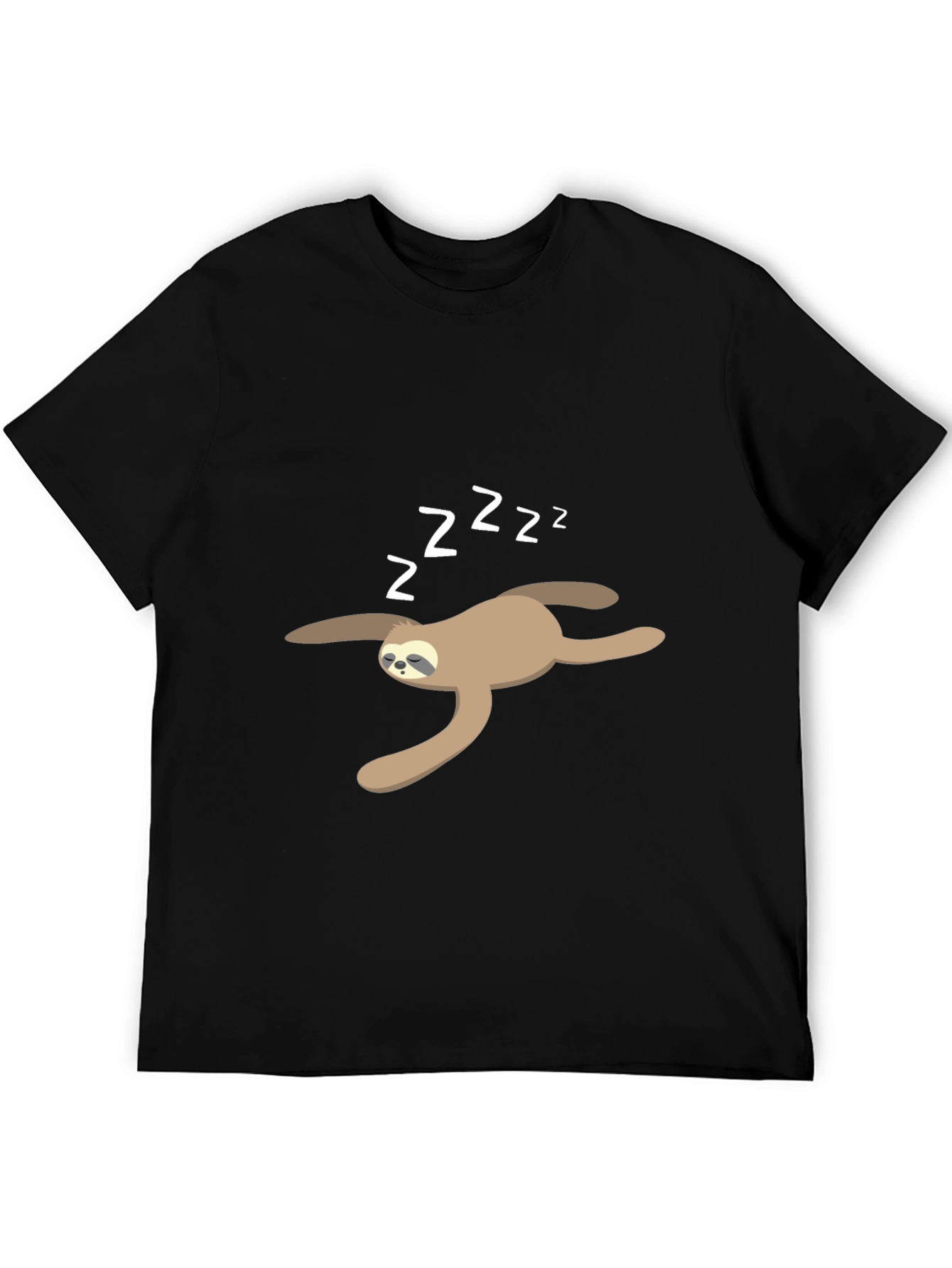 Sleeping Sloth T-Shirt - Cute Lazy Animal Tee