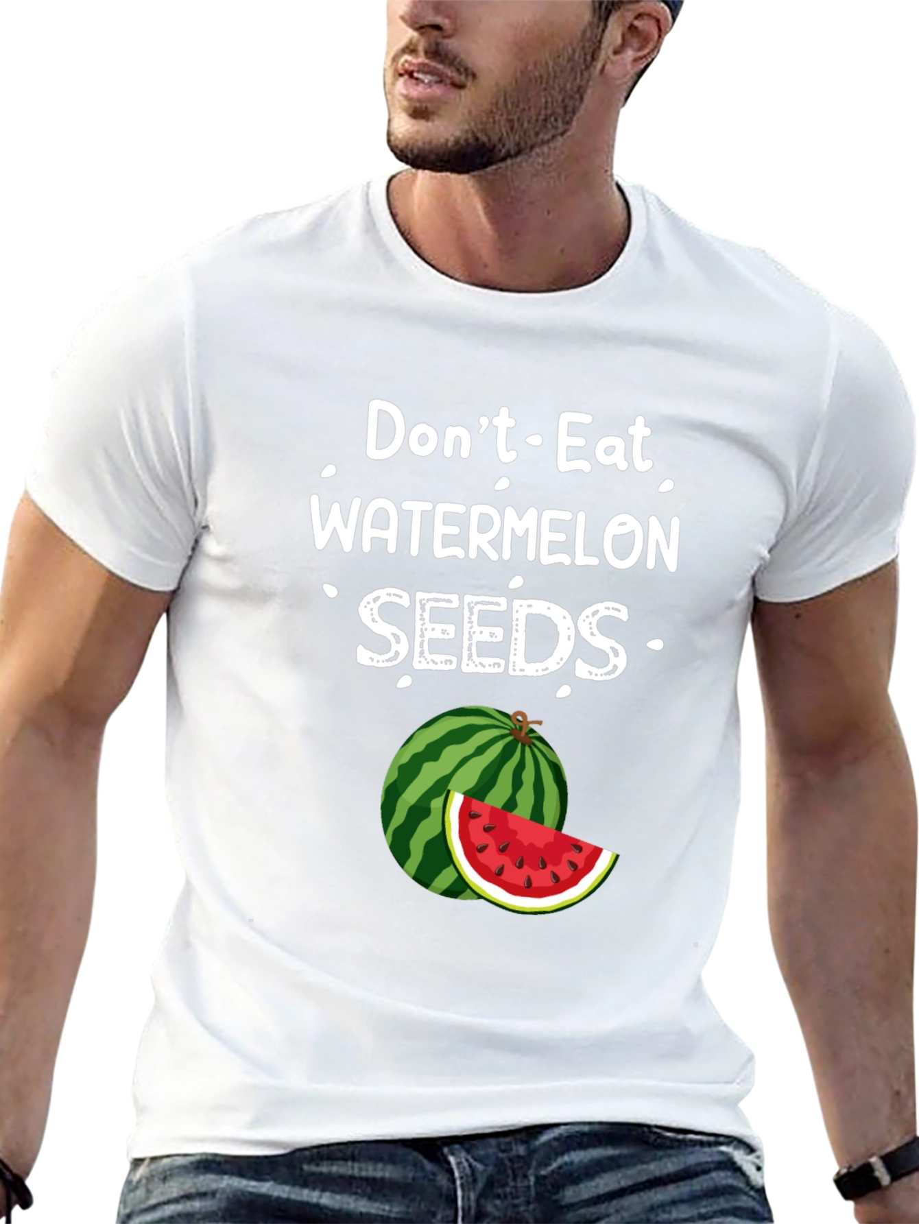 Dont Eat Watermelon Seeds Graphic Tee