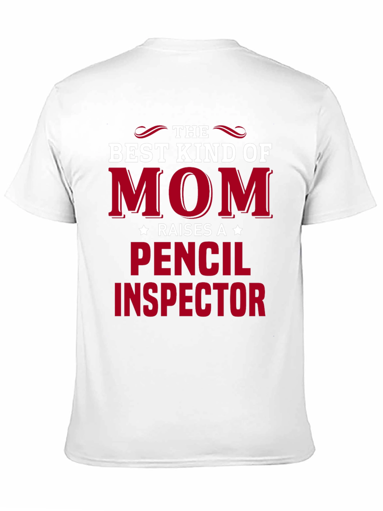 Best Kind of Mom Pencil Inspector Black T-Shirt