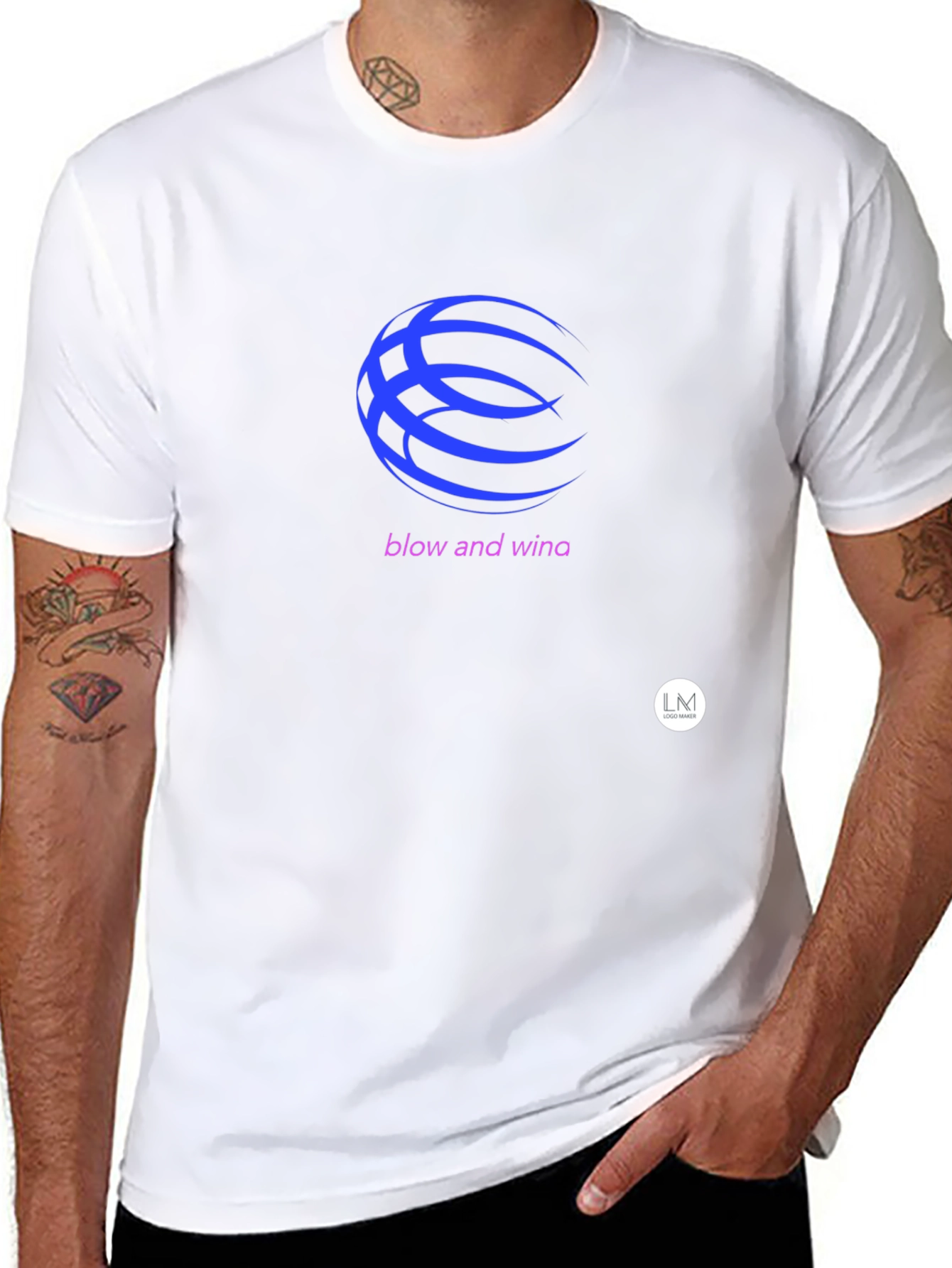 Black T-Shirt with Basketball Graphic