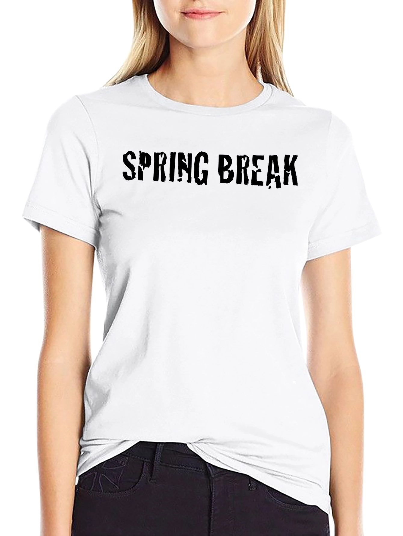 Spring Break T-Shirt - Soft Cotton Crew Neck Tee