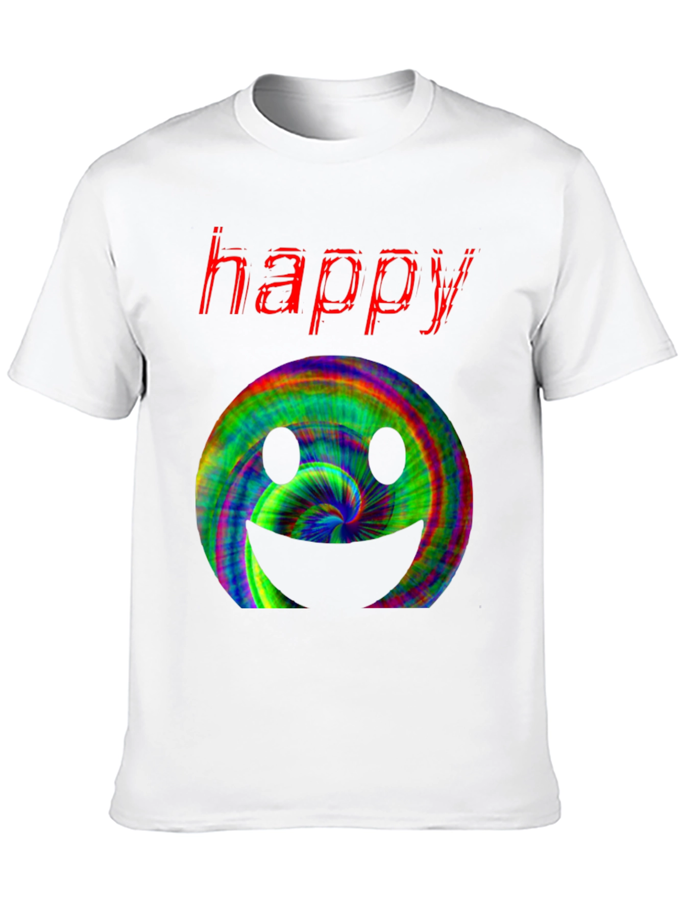 Happy Smiley Face T-Shirt - Funky Design