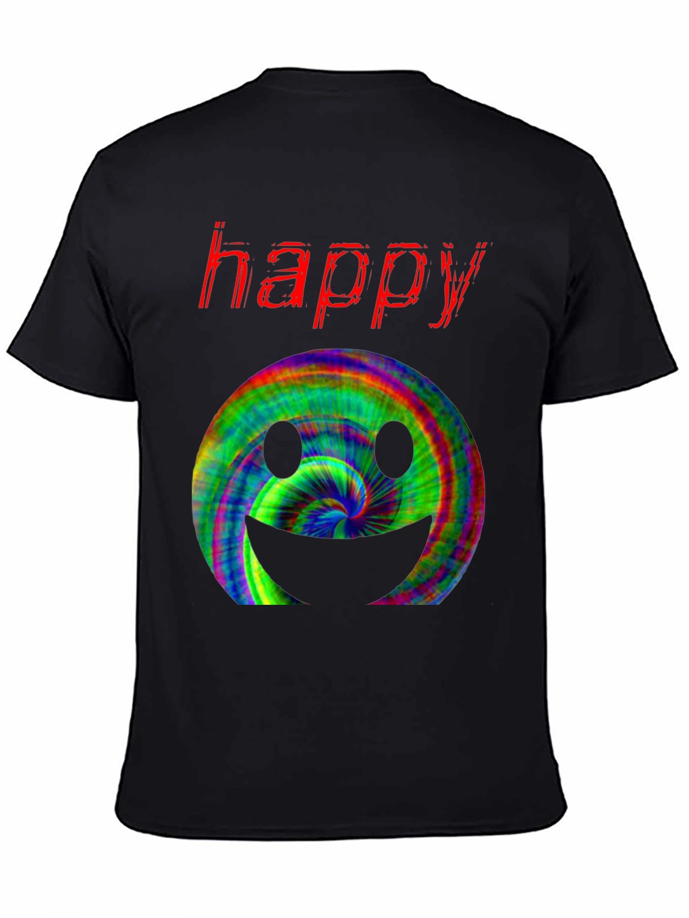 Happy Smiley Face T-Shirt - Funky Design